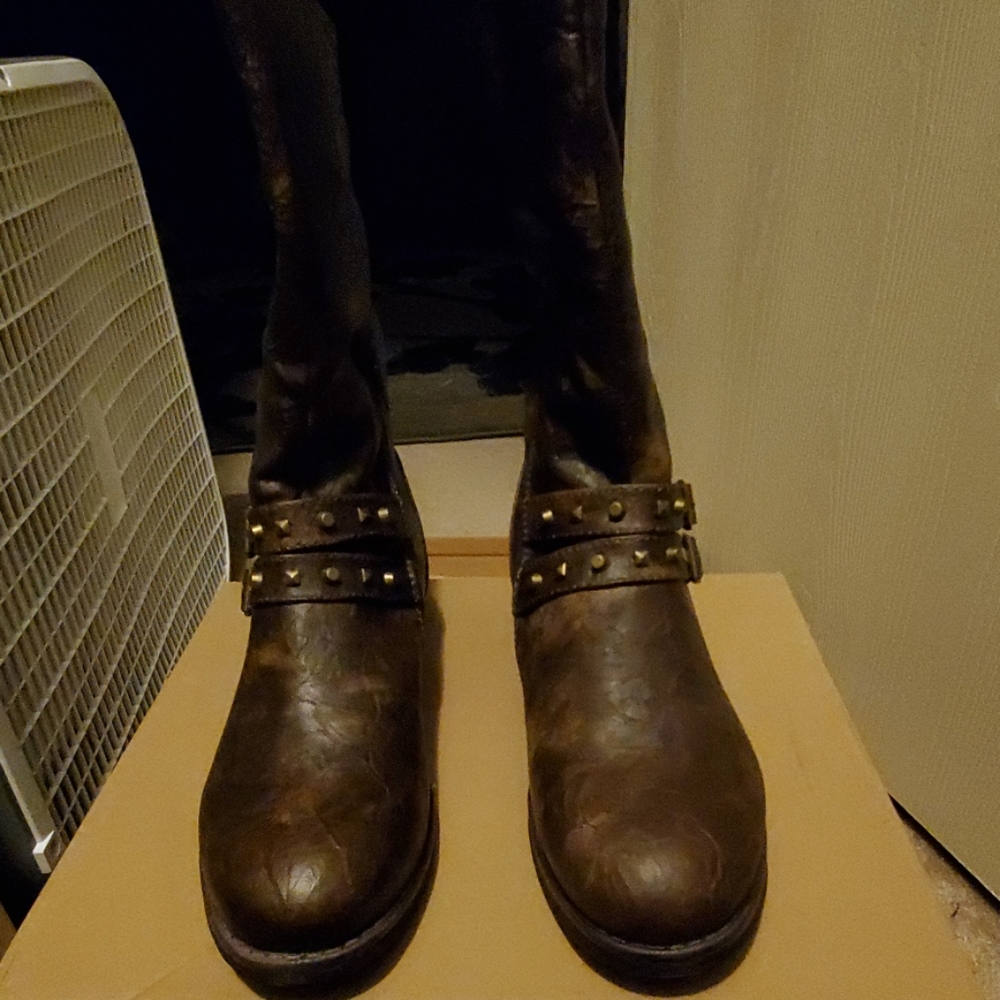 Dirty Laundry brown talia boots